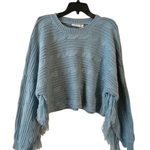Willow Root Fringe Sweater NWOT Sz Small